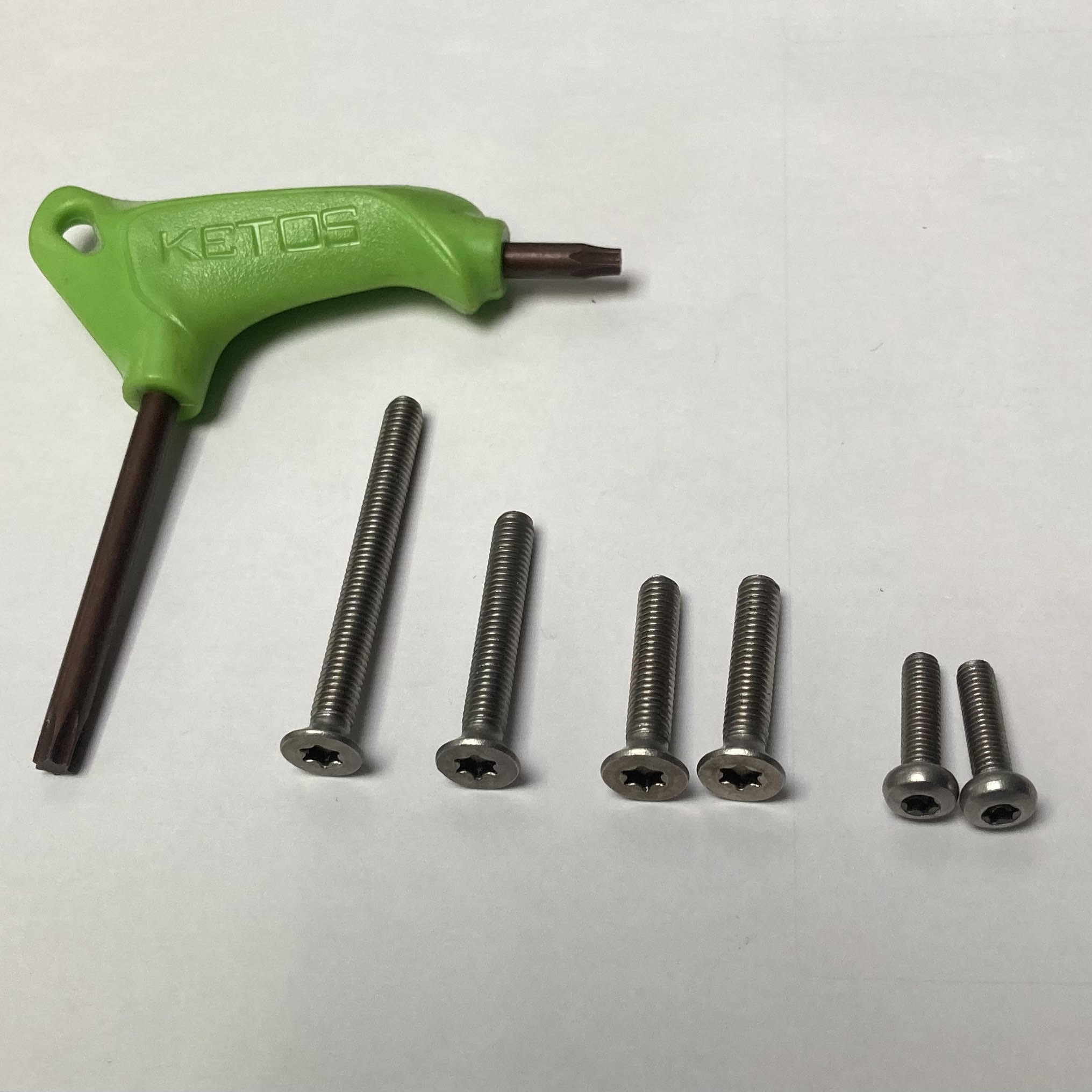 Pack complet Clé+Visserie kite Torx