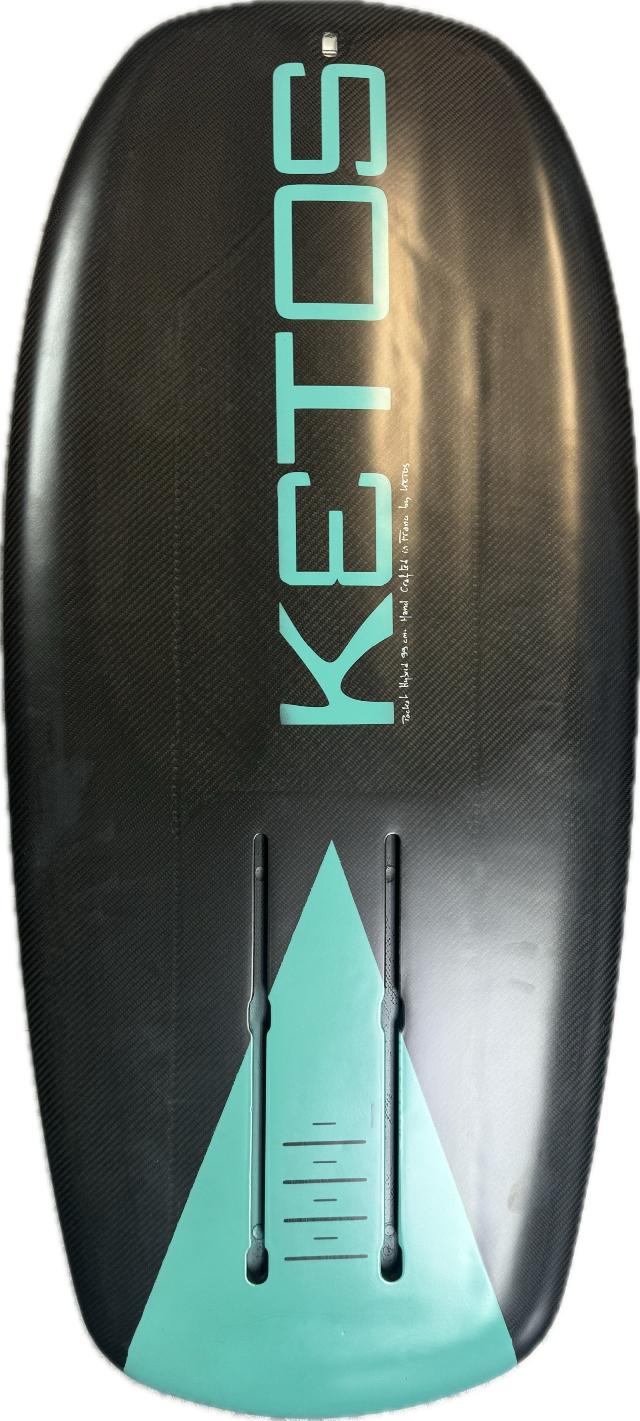 Board Pocket Hybrid KITE PUMP WAKE avec RAIL US Carbone