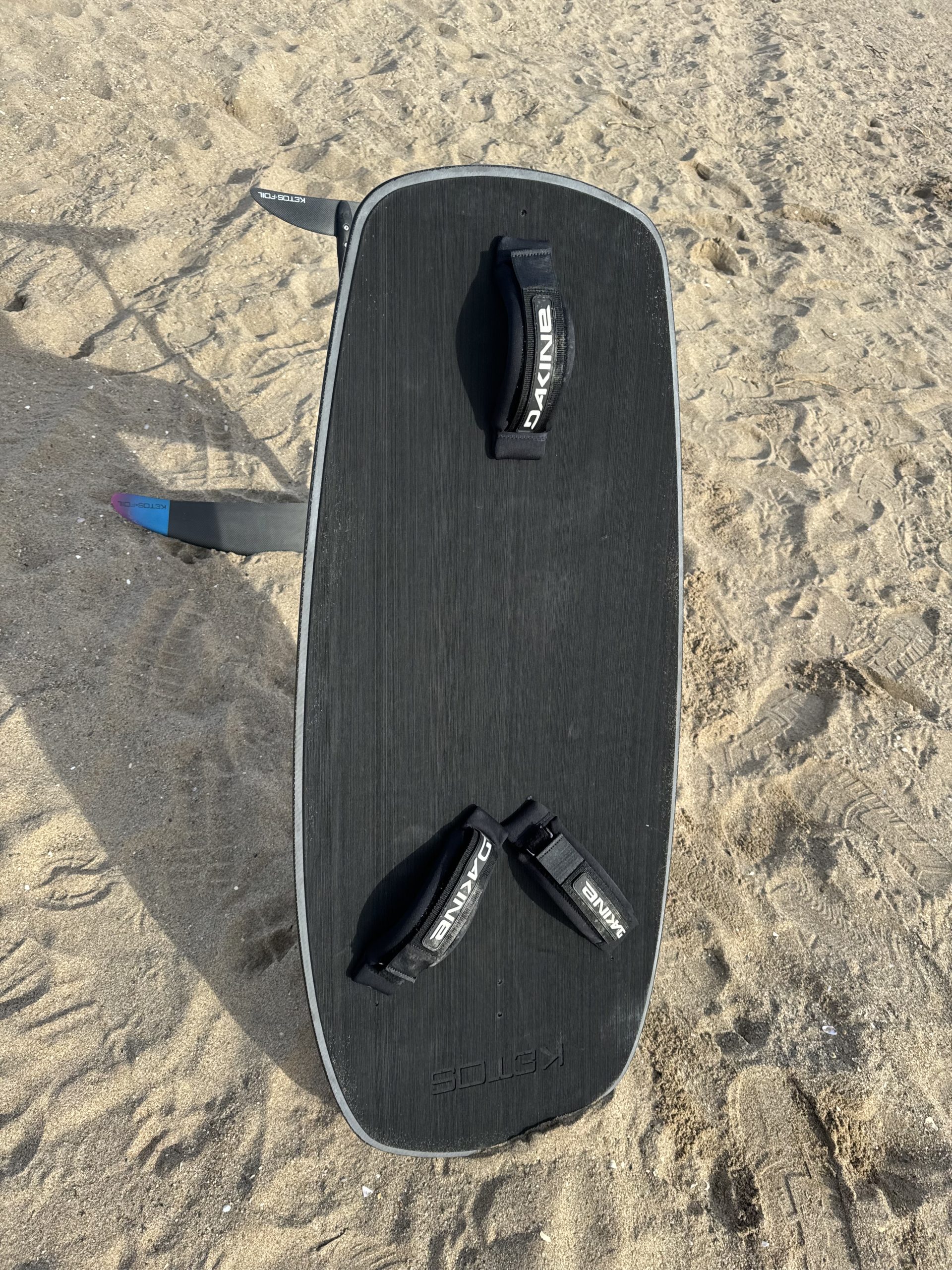 Board Pocket Hybrid KITE PUMP WAKE avec RAIL US Carbone - Image 5