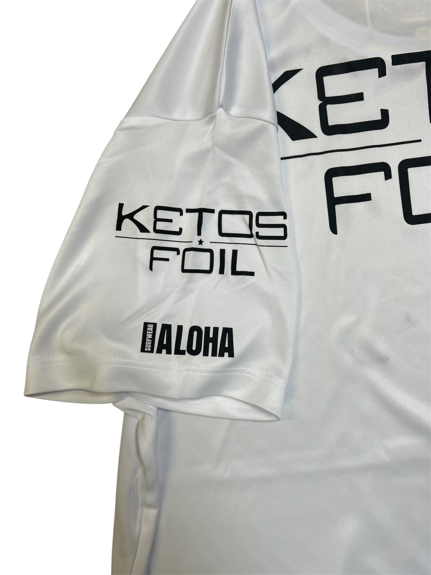 Lycra Blanc Ketos Foil - Image 2